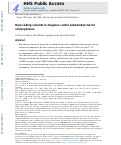 Cover page: Rare coding variants in ten genes confer substantial risk for schizophrenia.