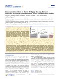 Cover page: Mass Accommodation of Water: Bridging the Gap Between Molecular Dynamics Simulations and Kinetic Condensation Models