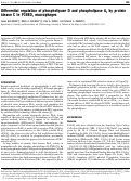 Cover page: Differential regulation of phospholipase D and phospholipase A2 by protein kinase C in P388D1 macrophages