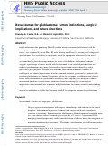 Cover page: Bevacizumab for glioblastoma: current indications, surgical implications, and future directions.