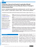 Cover page: A Bayesian Hierarchical Spatial Longitudinal Model Improves Estimation of Local Macular Rates of Change in Glaucomatous Eyes.