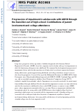 Cover page: Progression of Impairment in Adolescents With Attention-Deficit/Hyperactivity Disorder Through the Transition Out of High School: Contributions of Parent Involvement and College Attendance