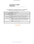 Cover page: A Transdisciplinary Conceptual Framework of Contextualized Resilience for Reducing Adverse Birth Outcomes