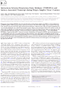 Cover page: Interactions between Herpesvirus Entry Mediator (TNFRSF14) and Latency-Associated Transcript during Herpes Simplex Virus 1 Latency