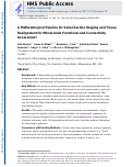 Cover page: A methodological pipeline for serial-section imaging and tissue realignment for whole-brain functional and connectivity assessment.