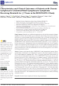 Cover page: Characteristics and Clinical Outcomes of Patients with Chronic Lymphocytic Leukemia/Small Lymphocytic Lymphoma Receiving Ibrutinib for ≥5 Years in the RESONATE-2 Study