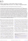 Cover page: Fitness Consequences of Plasmodium falciparum pfmdr1 Polymorphisms Inferred from Ex Vivo Culture of Ugandan Parasites