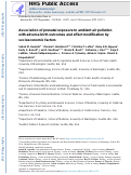 Cover page: Association of prenatal exposure to ambient air pollution with adverse birth outcomes and effect modification by socioeconomic factors