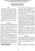 Cover page: The Effect of Visually and Phonologically Misleading Nonwords on Lexical Decisions of Native Japanese Readers