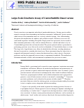 Cover page: Large-Scale Gravitaxis Assay of Caenorhabditis Dauer Larvae.