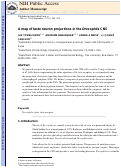 Cover page: A map of taste neuron projections in the Drosophila CNS
