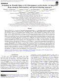 Cover page: Evaluating the Plausible Range of N2O Biosignatures on Exo-Earths: An Integrated Biogeochemical, Photochemical, and Spectral Modeling Approach