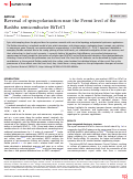 Cover page: Reversal of spin-polarization near the Fermi level of the Rashba semiconductor BiTeCl