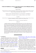 Cover page: Numerical simulations to project Argo float positions in the mid-depth and deep southwest Pacific Numerical simulations to project Argo float positions in the mid-depth and deep southwest Pacific