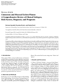 Cover page: Cutaneous and Mucosal Lichen Planus: A Comprehensive Review of Clinical Subtypes, Risk Factors, Diagnosis, and Prognosis