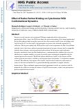 Cover page: Effect of Redox Partner Binding on Cytochrome P450 Conformational Dynamics.