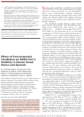 Cover page: Early Release - Effect of Environmental Conditions on SARS-CoV-2 Stability in Human Nasal Mucus and Sputum - Volume 26, Number 9—September 2020 - Emerging Infectious Diseases journal - CDC