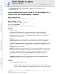 Cover page: Understanding HIV Program Effects: A Structural Approach to Context Using the Transportability Framework.