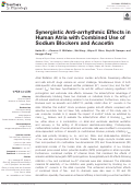 Cover page: Synergistic Anti-arrhythmic Effects in Human Atria with Combined Use of Sodium Blockers and Acacetin.