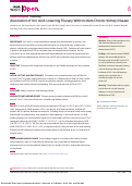 Cover page: Association of Uric Acid-Lowering Therapy With Incident Chronic Kidney Disease.