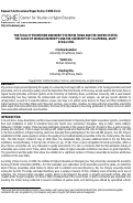 Cover page: THE FACULTY PROMOTION AND MERIT SYSTEM IN CHINA AND THE UNITED STATES: THE CASES OF WUHAN UNIVERSITY AND THE UNIVERSITY OF CALIFORNIA, DAVIS