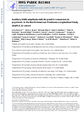 Cover page: Auditory N100 Amplitude Deficits Predict Conversion to Psychosis in the North American Prodrome Longitudinal Study (NAPLS-2) Cohort