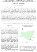 Cover page of Long-term implications of coral use in the construction of royal coastal marae on Moorea, French Polynesia