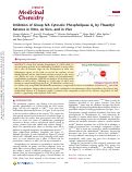 Cover page: Inhibition of Group IVA Cytosolic Phospholipase A2 by Thiazolyl Ketones in Vitro, ex Vivo, and in Vivo