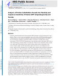 Cover page: Analysis of Proline Substitutions Reveals the Plasticity and Sequence Sensitivity of Human IAPP Amyloidogenicity and Toxicity