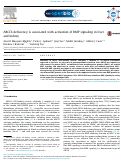 Cover page: ABCC6 deficiency is associated with activation of BMP signaling in liver and kidney.