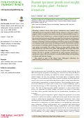 Cover page: Museum specimens provide novel insights into changing plant–herbivore interactions