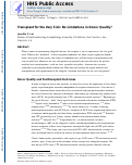 Cover page: Transplant for the very sick: No limitations in donor quality?