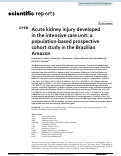 Cover page: Acute kidney injury developed in the intensive care unit: a population-based prospective cohort study in the Brazilian Amazon.