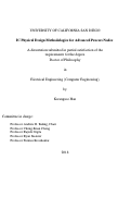 Cover page: IC Physical Design Methodologies for Advanced Process Nodes