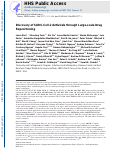 Cover page: Discovery of SARS-CoV-2 antiviral drugs through large-scale compound repurposing