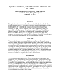 Cover page: Agriculture, Farm Labor, and Rural Communities in California in the 21st Century