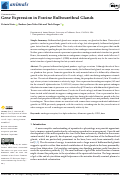 Cover page: Gene Expression in Porcine Bulbourethral Glands.