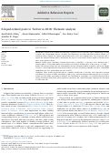 Cover page: E-liquid-related posts to Twitter in 2018: Thematic analysis