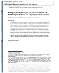 Cover page: Pathogenic Huntingtin Repeat Expansions in Patients with Frontotemporal Dementia and Amyotrophic Lateral Sclerosis