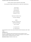 Cover page: Teachers caring for students and students caring for math: The development of culturally and linguistically diverse adolescents' math motivation