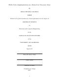 Cover page: H.264 Codec Implementation on a Many-Core Processor Array