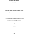 Cover page: Understanding Cultural Variations of Parenting and Child Self-Regulation in Chinese American Families