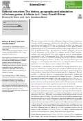 Cover page: Editorial overview: The history, geography and adaptation of human genes: A tribute to L. Luca Cavalli-Sforza