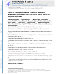 Cover page: Effects of a ketogenic and low-fat diet on the human metabolome, microbiome, and foodome in adults at risk for Alzheimers disease.