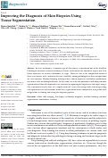 Cover page: Improving the Diagnosis of Skin Biopsies Using Tissue Segmentation.