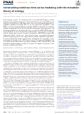 Cover page: Constraining nonlinear time series modeling with the metabolic theory of ecology.