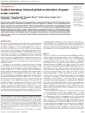 Cover page: Surface warming–induced global acceleration of upper ocean currents