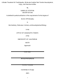 Cover page: A Better Treatment for Tendinopathy: Molecular Insights from Tendon Development, Injury, and Exercise Studies