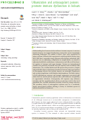 Cover page: Urbanization and anticoagulant poisons promote immune dysfunction in bobcats