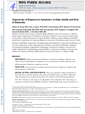 Cover page: Trajectories of Depressive Symptoms in Older Adults and Risk of Dementia